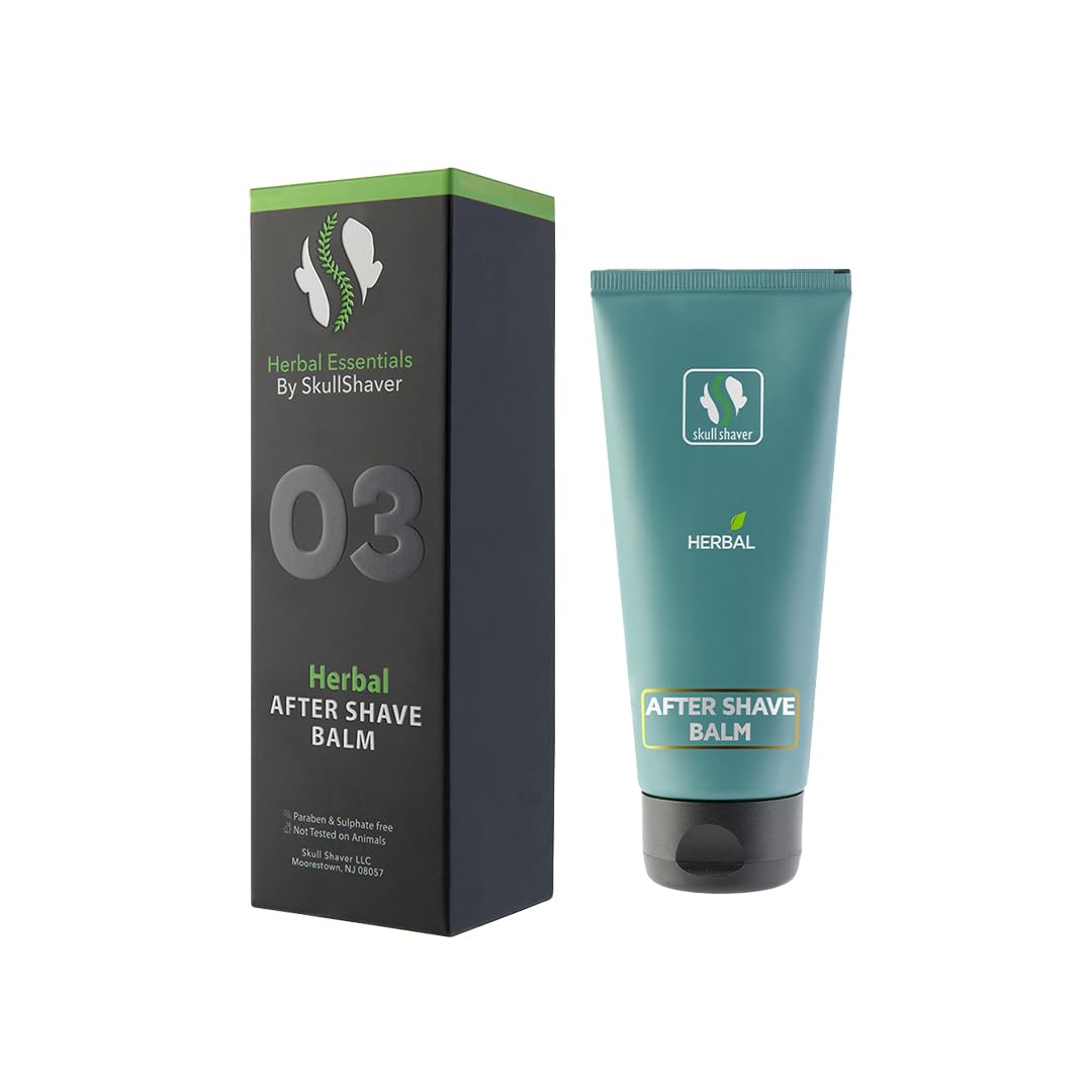 Skull Shaver Herbal After Shave Balm – Soothing, Hydrating, and Refreshing Post-Shave Care