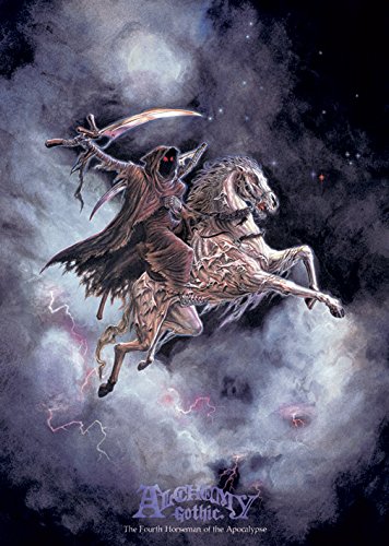 Affiche Alchemy Gothic Fourth Horseman 61x91 cm pour décoration murale rock