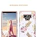 Fingic for Galaxy Note 9 Case,Note 9 Case Pineapple,Floral Pineapple Ultra Slim Case Hard PC Soft Rubber Anti-Scratch Shockproof Protective Case Cover for Samsung Galaxy Note 9(2018 Release),Rose Gold