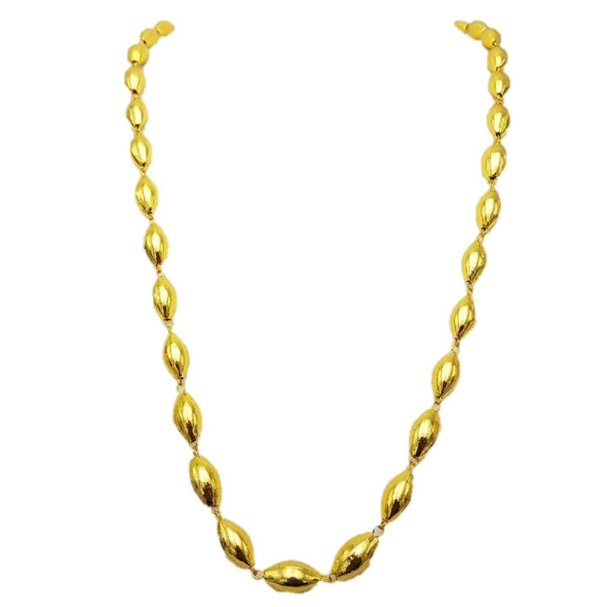 SWAMI-Kolhapuri bormal,Maharashtrian Traditional gold plated Dholki Bead Mala For Women and girls single Layered gold plated kolhapuri bormal for ethnic & Trendy wear (B0929F2V72) Amazon Price History, Amazon Price Tracker