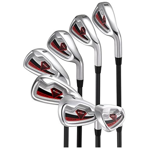 Young Gun ZAAP Junior Kid Golf Club 8 Iron Right Hand Red Age 9-11 Cover