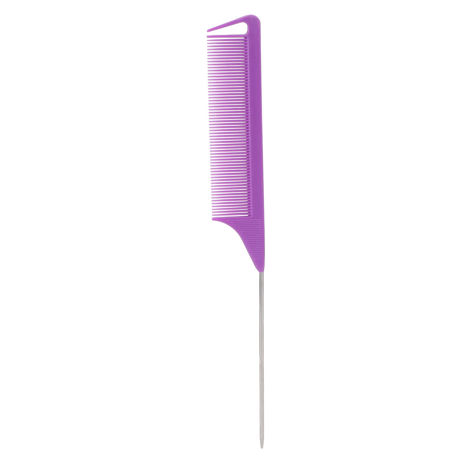 Jiawu 3 Pezzi Set di Pettini Barbiere con Pettine a Coda di Ratto Spazzola per Tinture per Capelli Pettine per Styling a Olio Strumento per Colorare i Capelli ABS estremità Appuntita in Acciaio