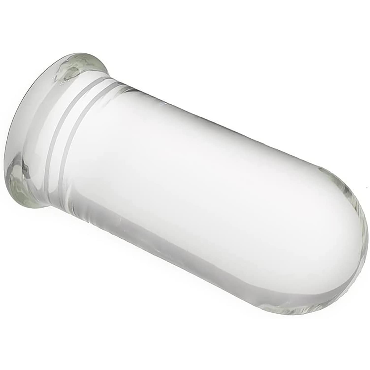 Perline anali Grande cristallo di cristallo Dildo Plug anale Butt plug Dildo di vetro con ventosa, 4 cm ~ 6 cm di spessore Plug anale di vetro Plug anale Massaggio prostatico