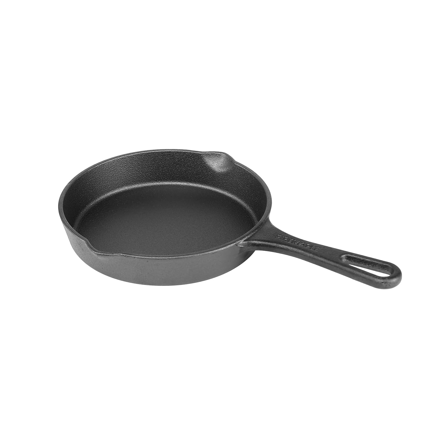 Fire-Maple Gusseisenpfanne Gusseisen Grillpfanne 16 cm (6 Zoll), Antihaft-Campingrillpfanne Bratpfanne für den Herd, Bushcraft-Camping und Hausgebrauch (600 ml)