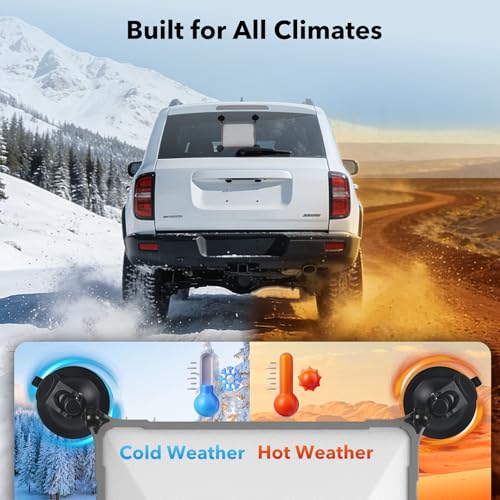 Image of for Starlink Mini Suction Cup Mount Starlink Mini Accessories for Car Sunroofs or Windows，Secure Satellite Mounting Kit Strong Suction Stable Signal，for RVs, Boats,Road Trips,Boats, Windows