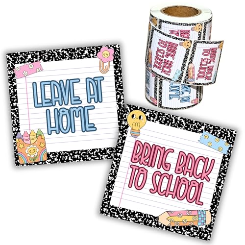 Keep at Home Bring Back to School Teacher Stickers for Classroom ...