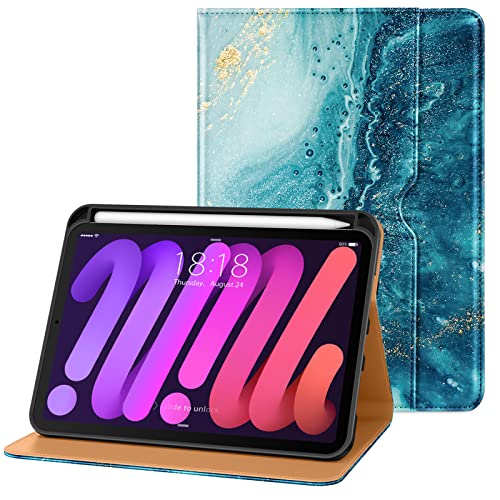 DTTO for iPad mini 7 (A17 Pro) / iPad mini 6 Case 8.3-inch, Sandy Wave