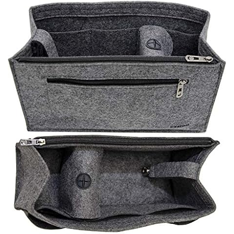 DuneDesign Grey Felt Handbag Organiser Cover