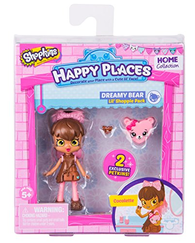 Shopkins Happy Places Season 2 Doll Single Pack Cocolette Toy
