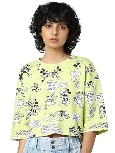 Image of ONLY Women's Cotton Regular Fit T-Shirt