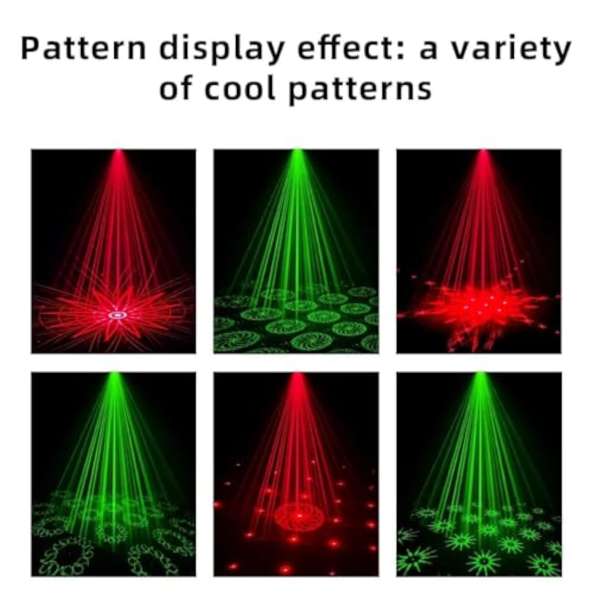 6-Pattern Mini Laser Light