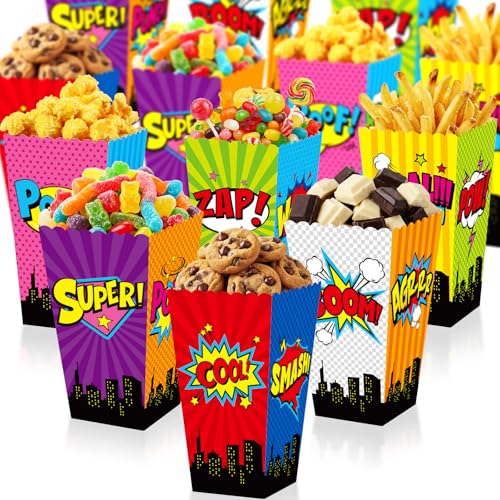24 Pc Hero Popcorn Boxes