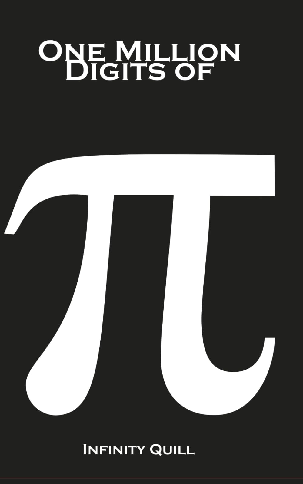 One Million Digits of Pi :: Decimal Places from 0 to 1000000 - Best Book for Math Teachers and Math Nerds