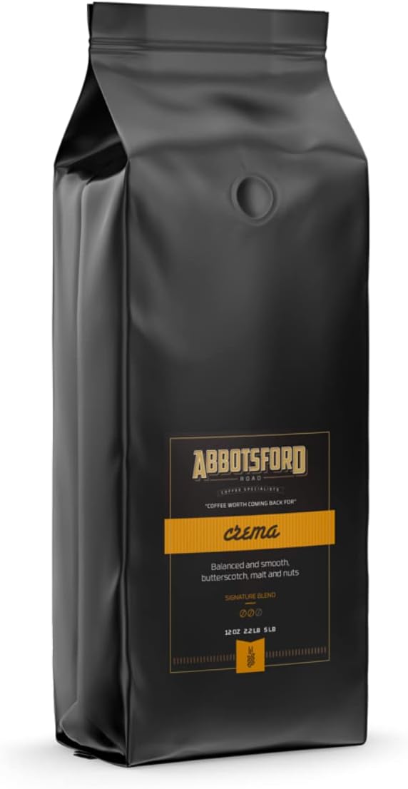 Abbotsford Road Medium Roast Whole Bean Coffee | 5 Pound |