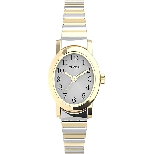Timex Women's Cavatina Watch - TPearl Dial Gold-Tone Case