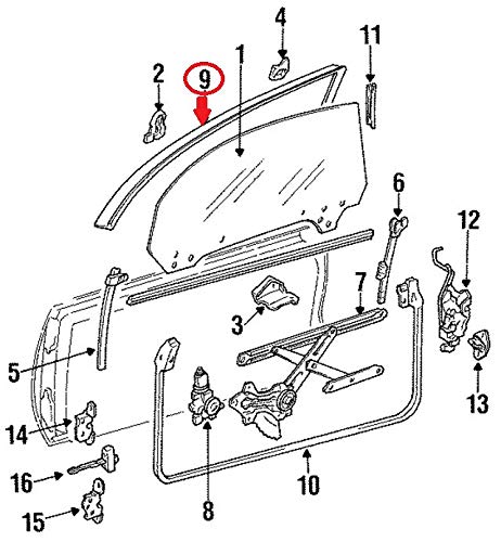 Amazon | TOYOTA (トヨタ) 純正部品 ルーフ サイドレール ウェザ