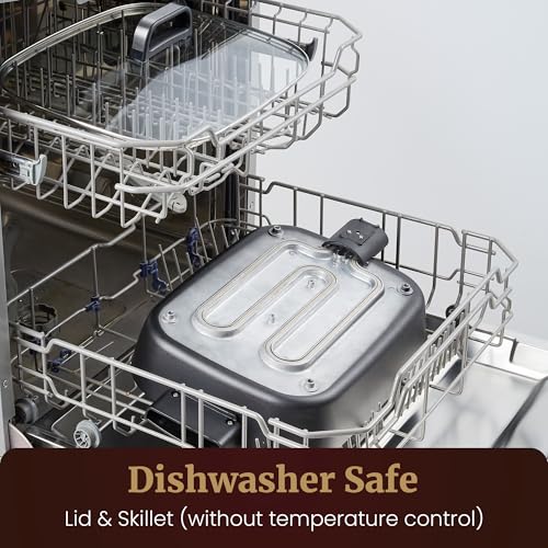 Elite Gourmet Electric Skillet Black thumbnail 5