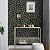 Heroad Floral Wallpaper Peel and Stick Navy Blue and Gold Contact Paper Boho Wallpaper Peel and Stick Modern Clearance Contact Paper for Cabinets and Drawers Waterproof Self Adhesive 17.3" x 78.7"