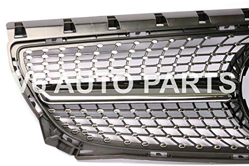 B 250 griglia paraurti anteriore nero per benz b