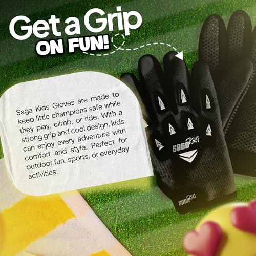 Youth Motocross Gloves – Antislip Kids Dirt Bike Gloves - Image 5