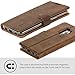 Snakehive Leather Wallet for Samsung Galaxy S9 Plus, Luxury Genuine Leather Wallet with Viewing Stand and Card Slots, Flip Cover Gift Handmade in Europe for Samsung Galaxy S9 Plus - Brown