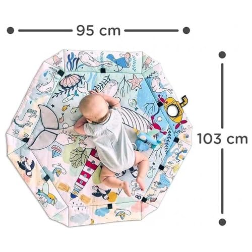 Kinderkraft SMARTPLAY SEA ginásio para bebé, multicolorido