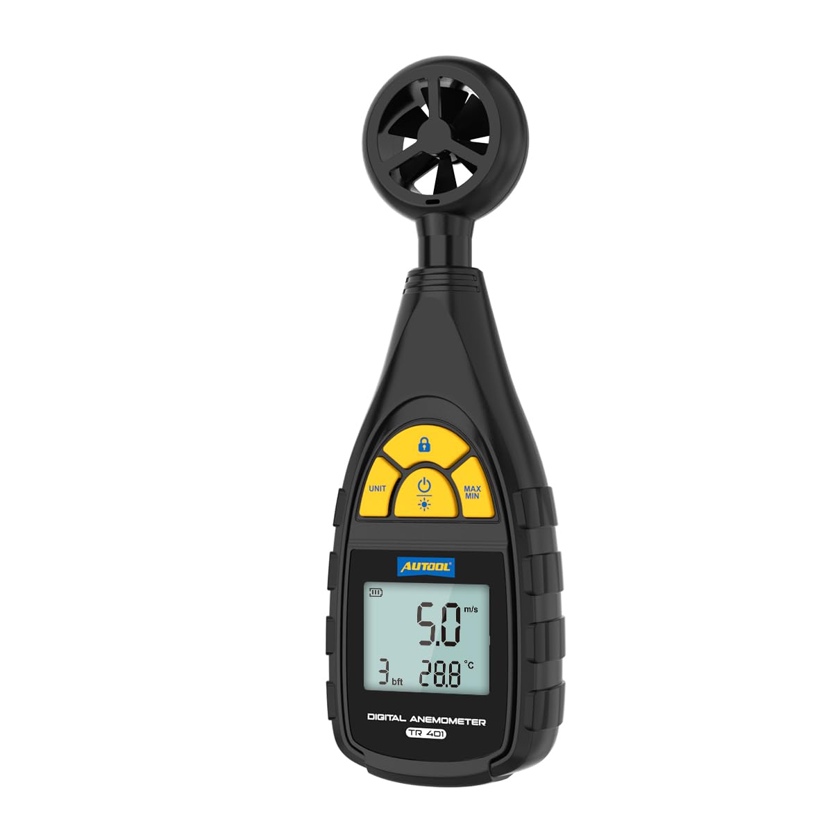 TR401 Digital Anemometer, Handheld Wind Speed Meter for Measuring Wind Speed, Temperature in Automotive Air Conditioning System-image-31