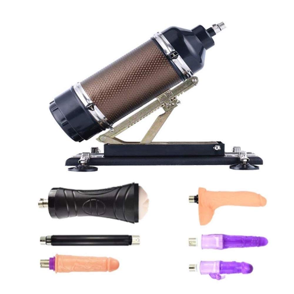 Macchina del sesso con dildo, macchina automatica per uomini e donne, macchina per l'amore con 6 clip, prodotto sessuale per coppie,A