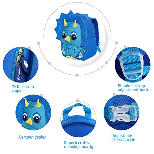 Rugzakken en rugzakken voor peuters en kinderen, schooltassen voor jongens en meisjes, met veiligheidsharnas - Afbeelding 8