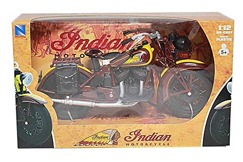 Newray Toys: Indian Sport Scout 1934 1:12 #TOP3