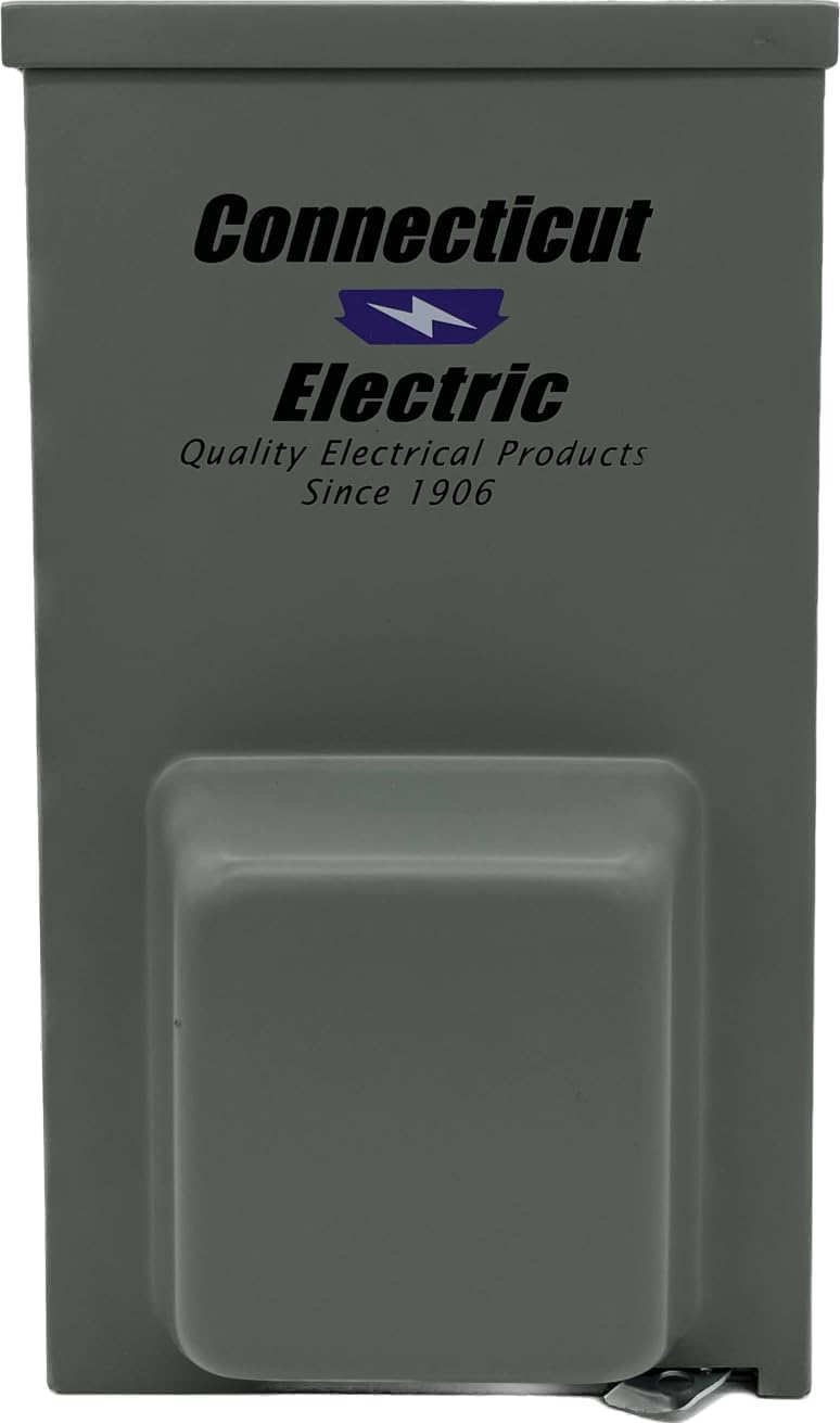 Connecticut Electric CESMPSC55GRHR 50-Amp RV PNL with 20-Amp GFCI Receptacle.