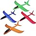 Produktbild Crazy-M 4 Stück Styroporflieger Flugzeug,Fliegende Gleiter Handbuch Gleitflugzeuge Kinder Flugzeug Spielzeug Outdoor Wurf Segelflugzeug Werfen Fliegen Plastikflugzeug Kindergeburtstag ca.36cm