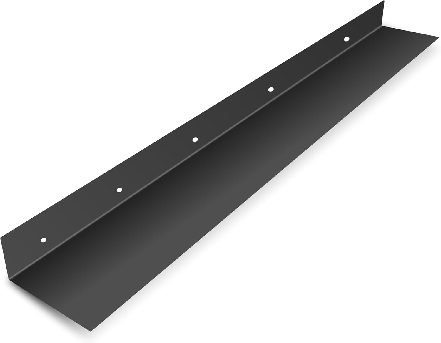 SIMOND STORE Floating Shelf for Under TV - Floating TV Stand Wall Mounted- Wall Mount Floating Shelf TV Console for DVD Players, TV Accessories, Games Consoles, Black Shelf (48" X 8" X 2.5", Black)