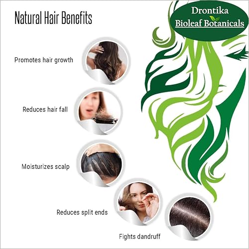 Image of Drontika Bioleaf Botanicals Amla, Shikakai, Reetha and Bhringraj Powder 50g*4=200g