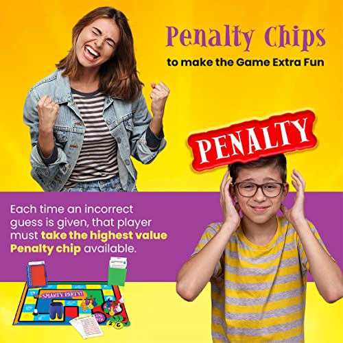 Juego de Trivia Familiar Smarty Party, 5.a Edición, para Edades de 13 Años en Adelante, 3 a 8 Jugadores miniatura 5