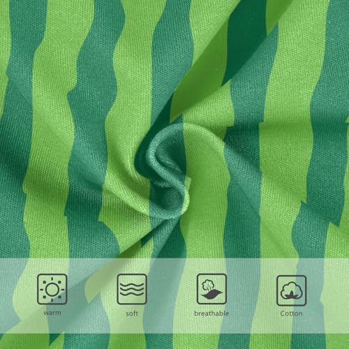 Little Girls' Soft Cotton Underwear Kids Breathable Comfort Green Watermelon Stripe Panties Briefs Toddler3