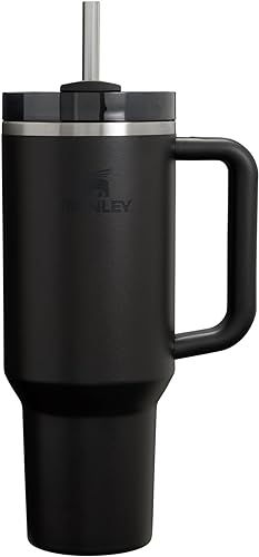 Stanley Quencher H2.0 FlowState - Vaso aislado al vacío de acero inoxidable con tapa y popote para agua, té helado o café