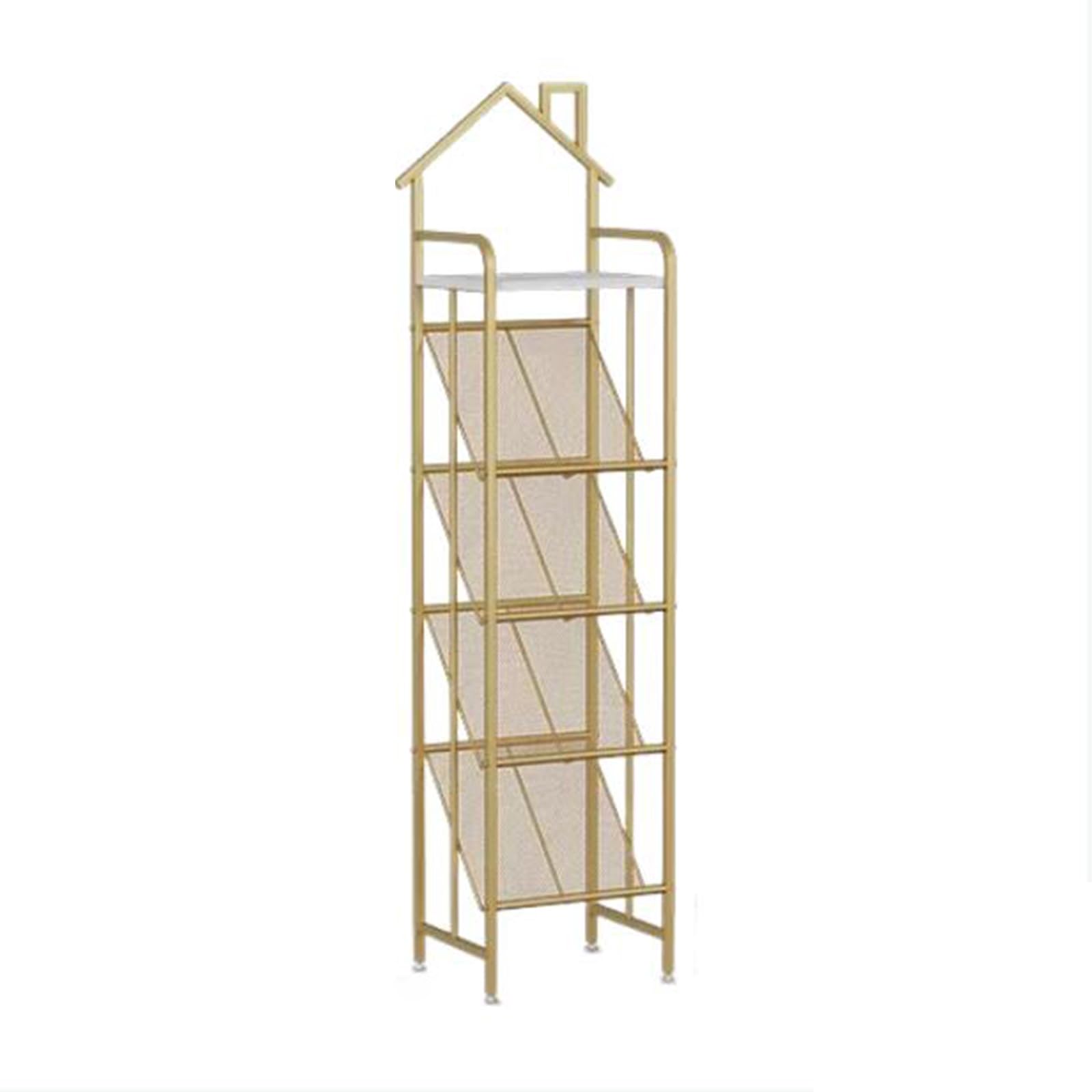 Rangement chaussure gain de place JATIBOSH étagère métal 5 niveaux