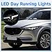 ELH LED DRL Headlight Assembly Compatible With 2017-2021 17-21 Mazda CX-5 w/AFS Projector Headlamp Replacement 17 18 19 20 21 Mazda CX-5 Driver Side