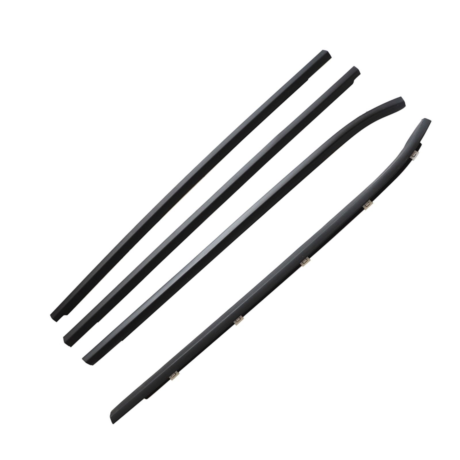Zcpopknhnz One Color Windows Rubber Sealing Weatherstrip For Hyundai I30 Fd Hatch 2008-2011 822102L000 Side Door Outer Belt