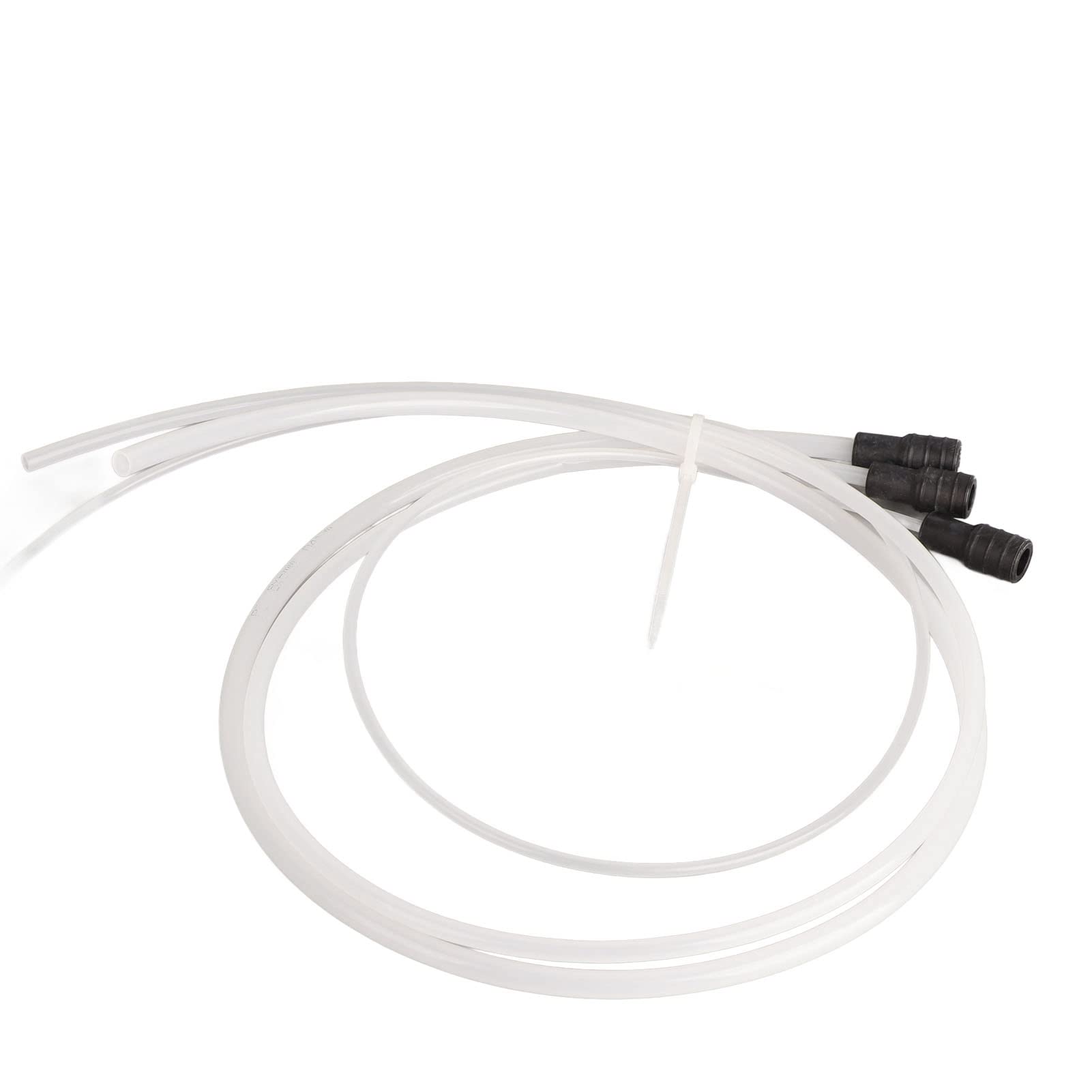 Bomba Extractora de Aceite Al Vacío de 6 litros, Extractor Manual de Fluidos de Plástico con Tubo Transparente y Sonda de Metal Flexible para de Aceite de Motor Marino, Barco, Coche