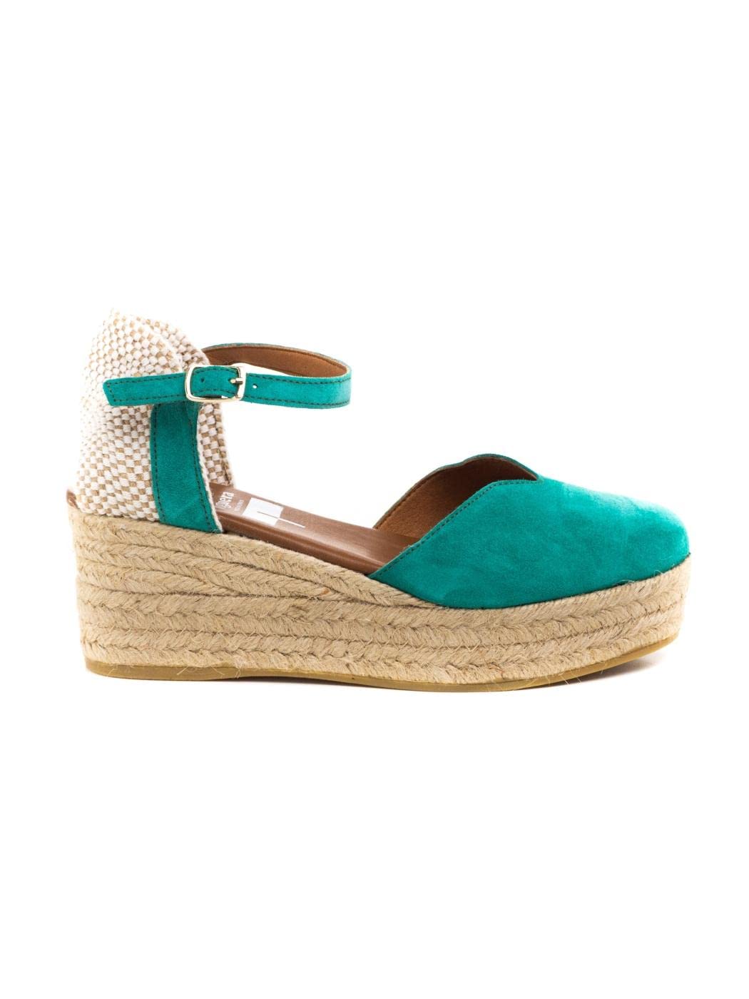 Viguera Espadrillas 2014 verde da donna