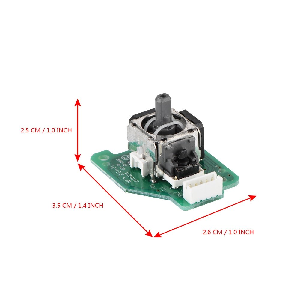 Annadue Placa PCB de Joystick de Repuesto 3D analógica Izquierda y Derecha, para U Gamepad Controller
