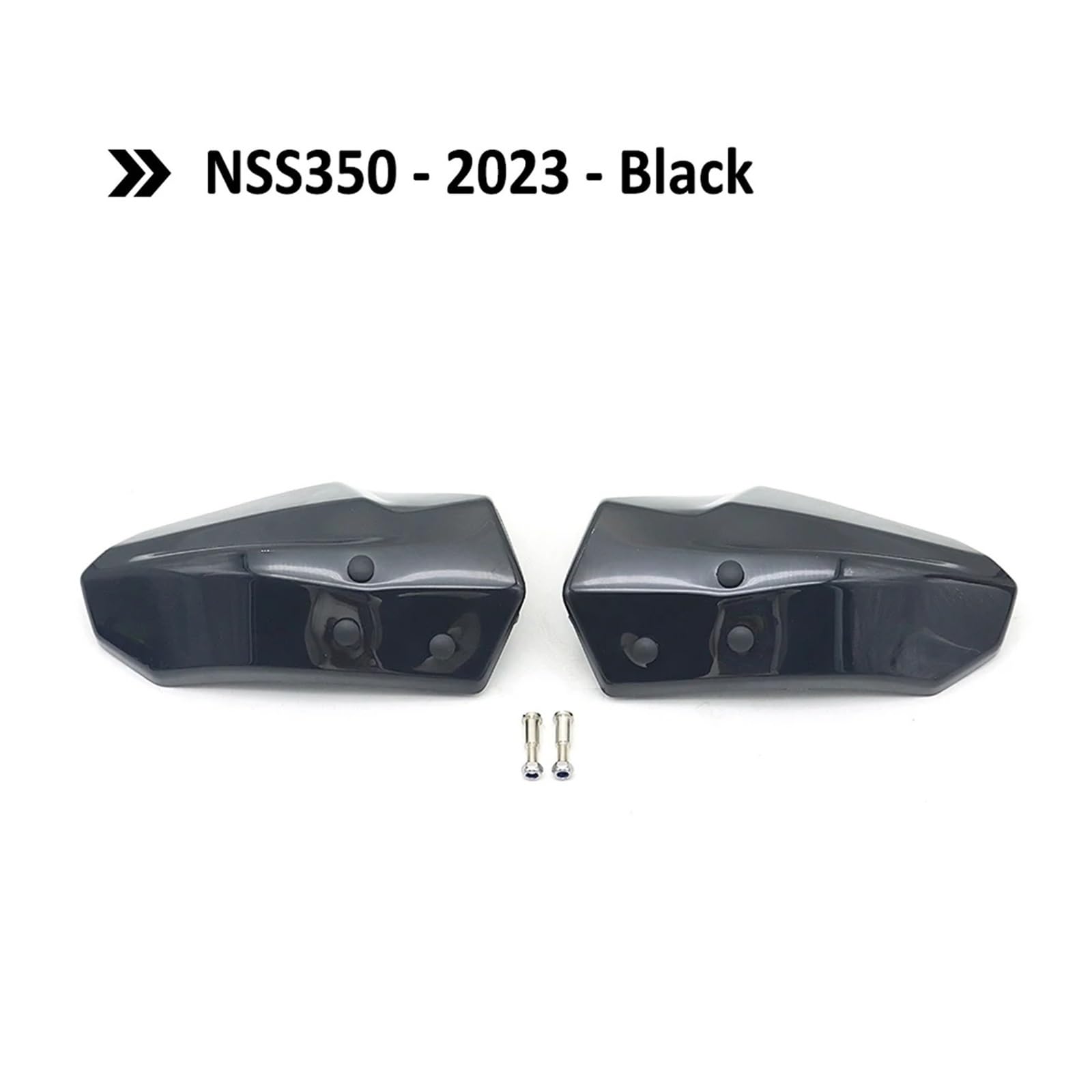Deflektor motocykla 2023Motorcycle Accessories Domestic Upgrade Handguards Shield Hand Guard Protector Windshield For Honda NSS 350 NSS350 Osłona przeciwsłoneczna(Black)