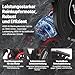 Begoniape Elektrische Betonsäge 410 mm, 4000W Rein-Kupfermotor 3000 U/min, 165 mm Schnitttiefe Nass-/Trocken-Säge mit Wasserpumpe, Diamantblatt für Beton Stein Ziegel