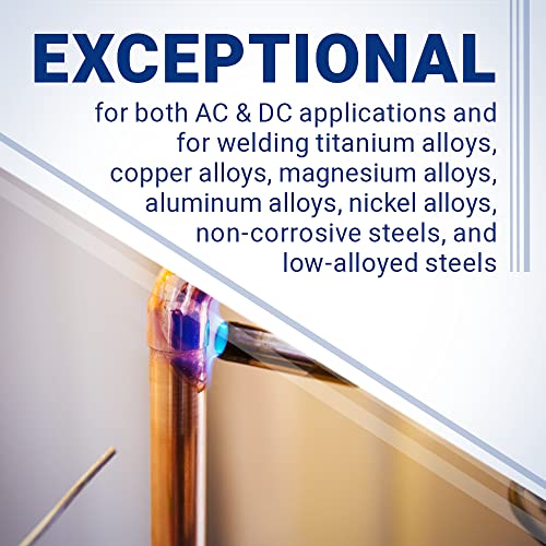 Midwest Tungsten Service Tig Welding Tungsten Electrodes 10-Pack (Grey - 2% Ceriated Tungsten (Wc20/Ewce-2), 3/32") #TOP5