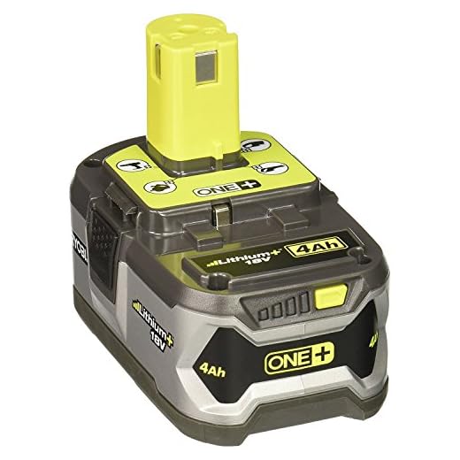 RYOBI P108 4AH One+ High Capacity Lithium Ion Battery For RYOBI Power Tools (Single Battery)