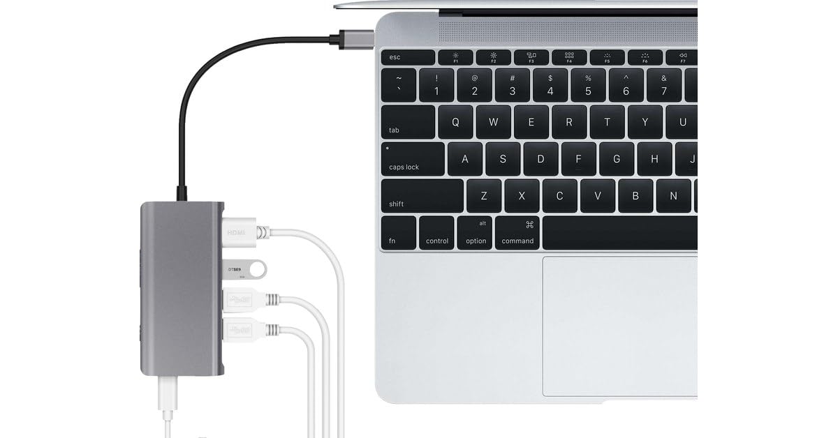 USB-C Video Hub 5 portów. HDMI.