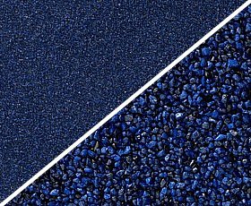 Farbkies Ultramarin-Blauschwarz 2-3mm 25kg
