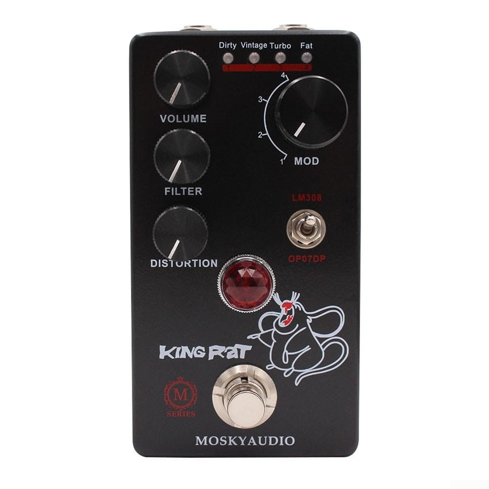 Guitar Effects Pedal, for MOSKY King Rat Volume Filter Fuzz Distorition the Electric Guitar Effects Pedal